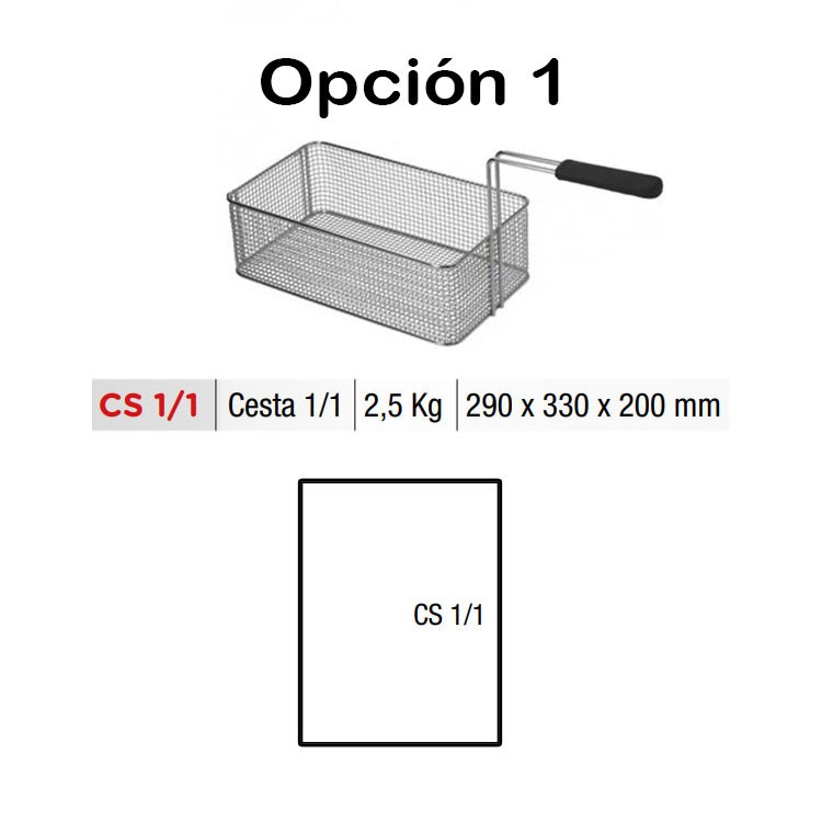 -OPCIÓN 1- CESTAS CUECE PASTAS