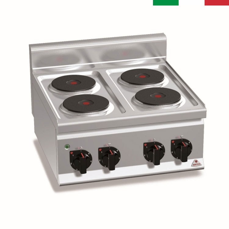 COCINA 4 FOGONES ELÉCTRICA F.60 SOBREMESA