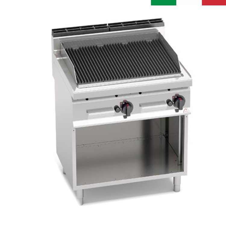 BARBACOA GAS 800X700 P. VOLCÁNICA MUEBLE