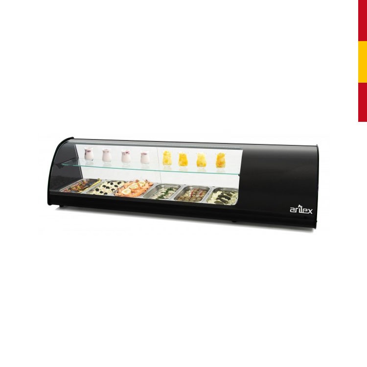 VITRINA REFRIGERADA DOBLE TAPAS 1,4M