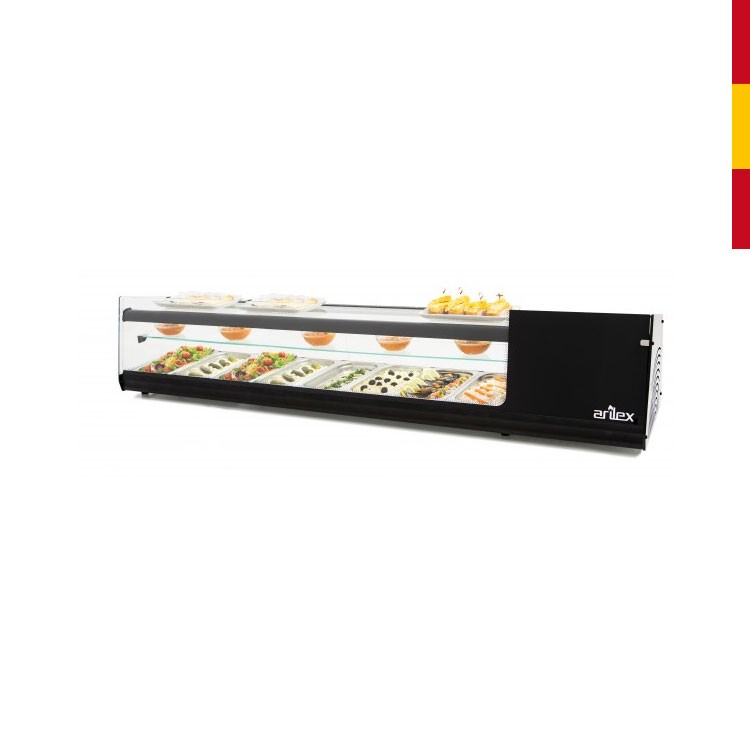 VITRINA REFRIGERADA TRIPLE TAPAS 1,8M