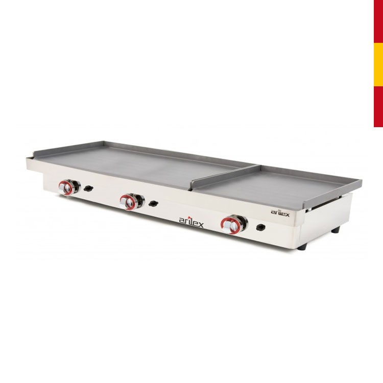 PLANCHA DOBLE GAS 80+40 ACERO LAMINADO DE 6MM