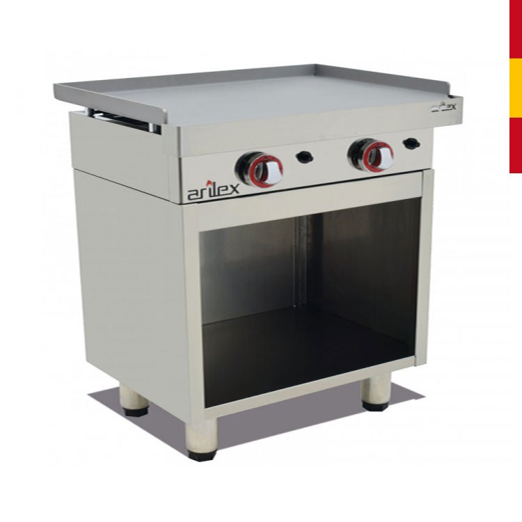 MUEBLE ACERO INOX. 114X40 PARA PLANCHAS