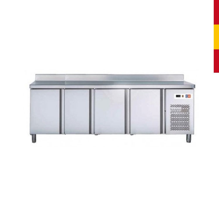 MESA REFRIGERADA 4 PUERTAS FONDO 60 CM