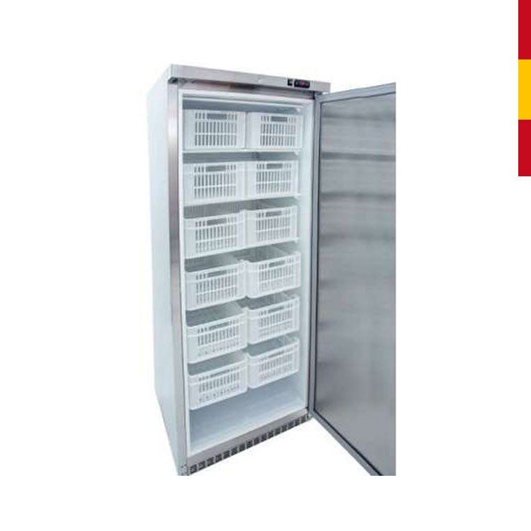 ARMARIO CONGE. INOX 1 PUERTA CAP. 600L CAJONES