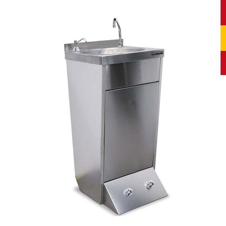 MUEBLE LAVAMANOS CAÑO GIRATO. 2 AGUAS + JABÓN