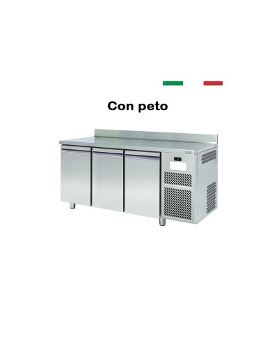 MESA REFRIGERADA 3 PUERTAS FONDO 70 CM